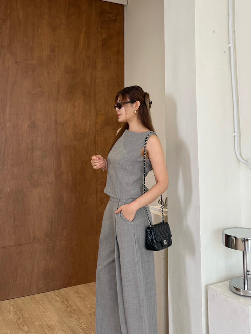 Two Piece Sleeveless Sets